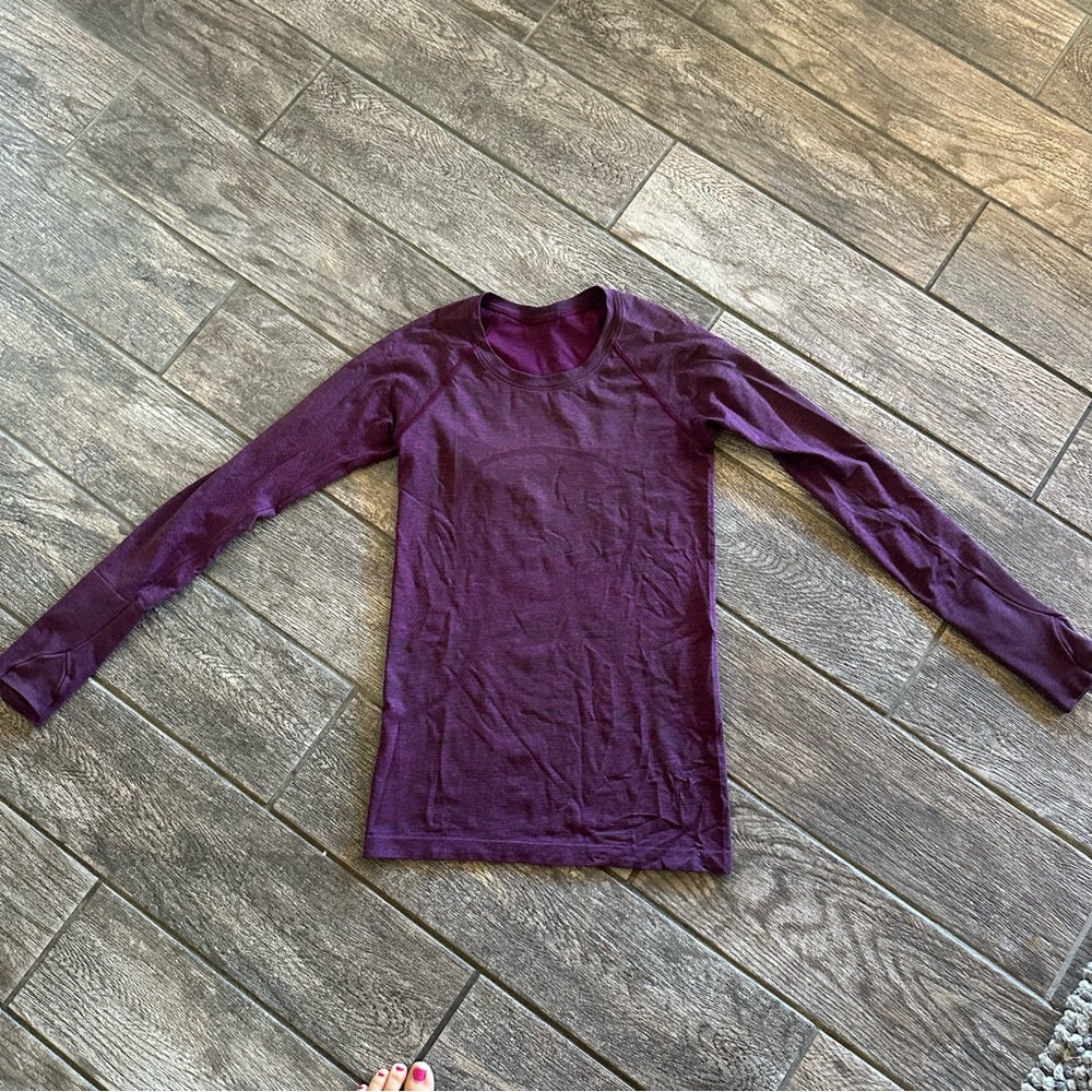 lululemon athletica Long Sleeve Tee - Purple